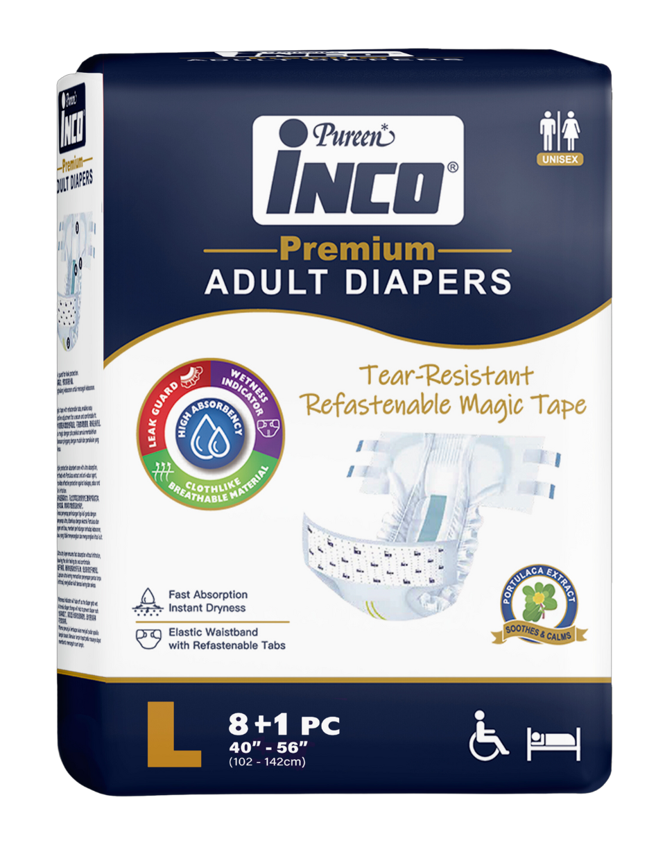 Pureen INCO Premium Adult Diapers - L