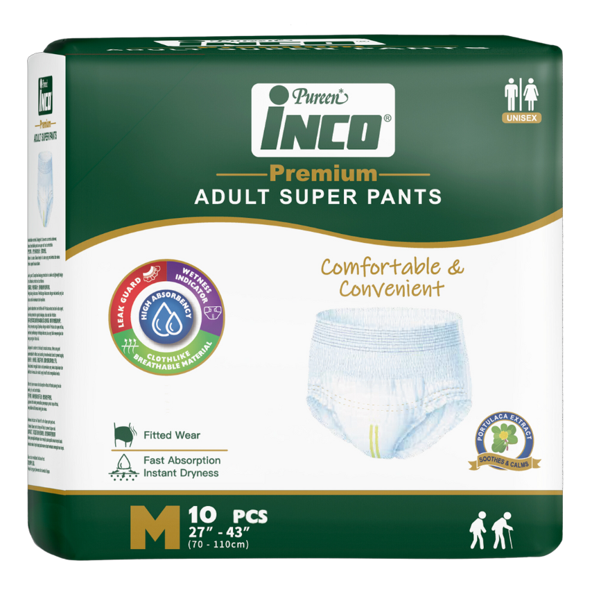 Pureen INCO Premium Adult Super Pants - M