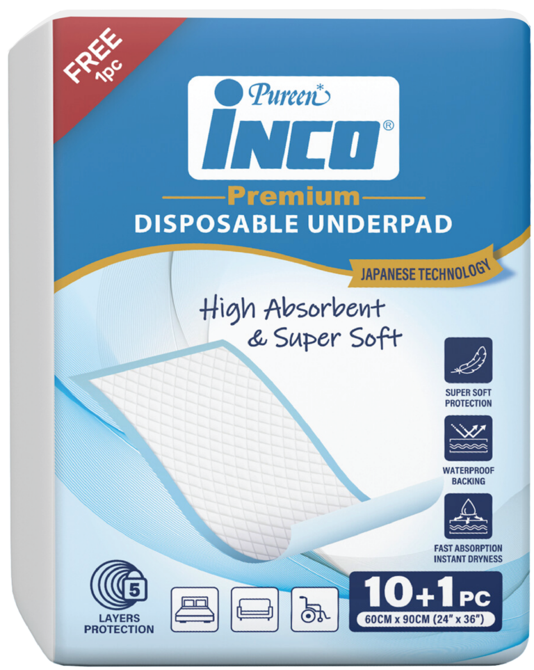 Pureen INCO Premium Disposable Underpad Extra Large Sheet
